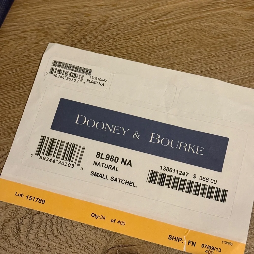 Dooney & Bourke Florentine Small Satchel - Natural - Picture 9 of 16
